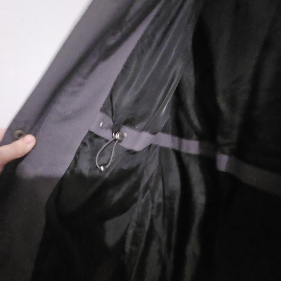 Womens's Gray Parka Coat - Picture 8 of 13